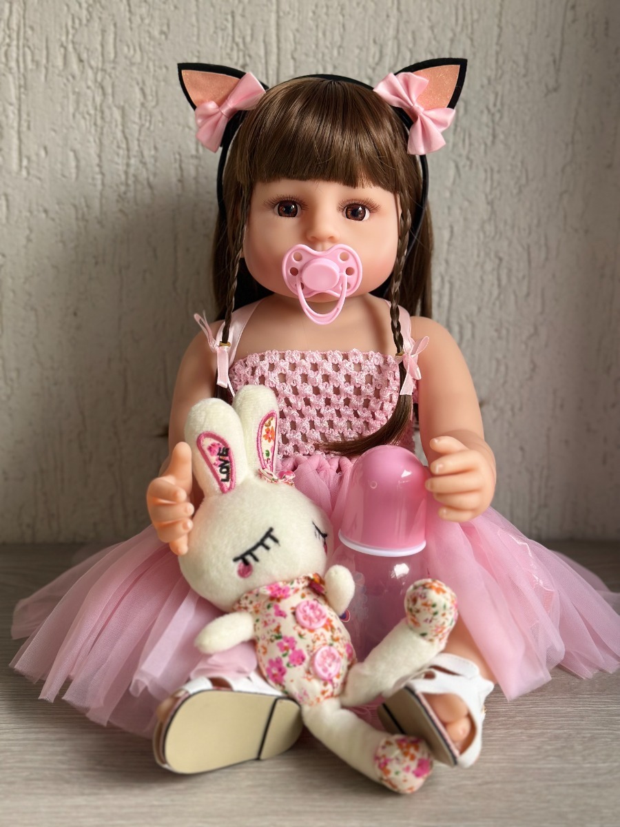 Miniatura 7 de MUÑECA REBORN 100% SILICONA Y ACCESORIOS