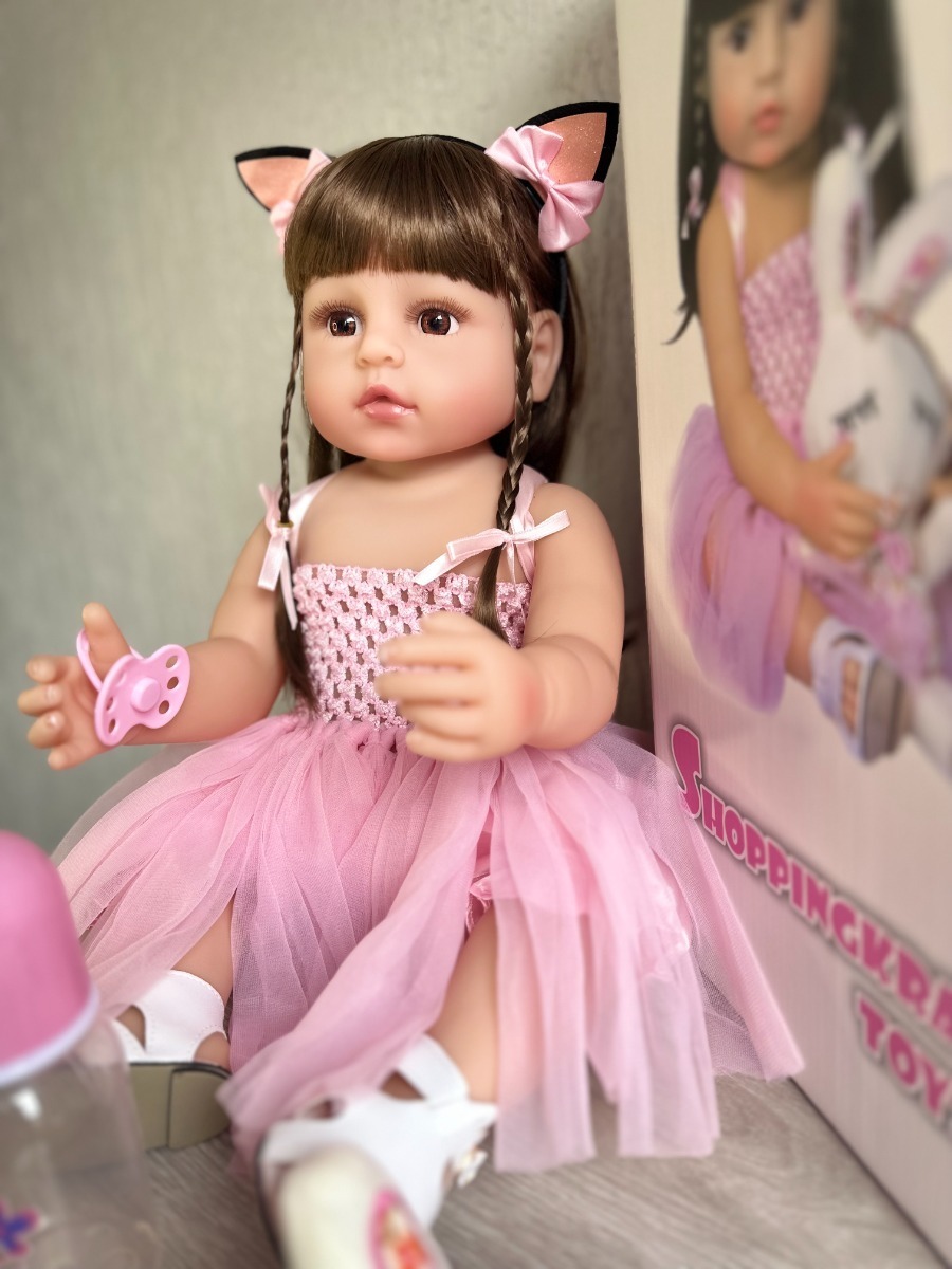 Miniatura 2 de MUÑECA REBORN 100% SILICONA Y ACCESORIOS