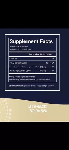 Miniatura 2 de Bovine Colostrum  TOTAL
