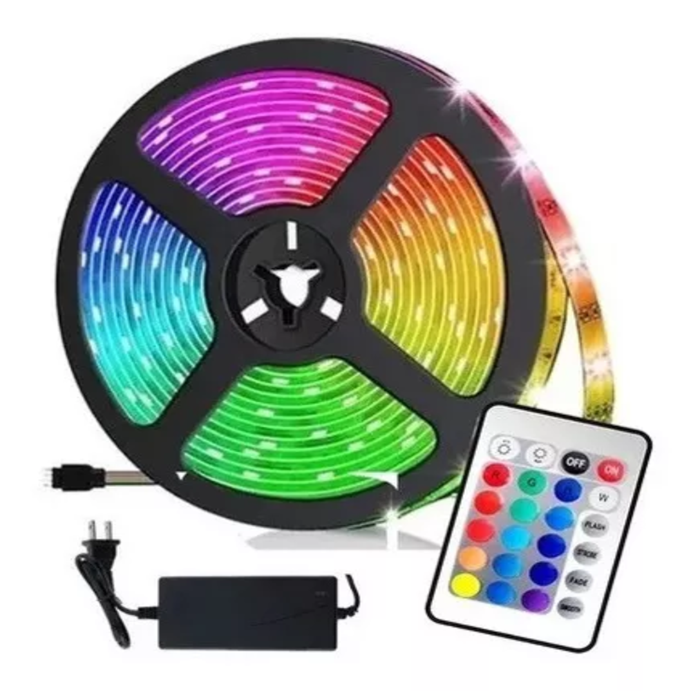Miniatura 3 de Cinta Led Tira Luces 5mts Rgb Multicolor