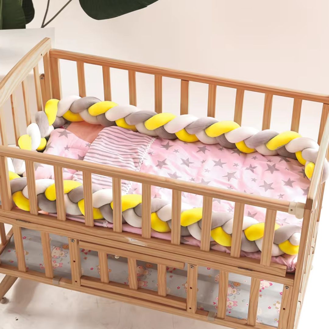 Cojín Trenza Protector Para Cuna
