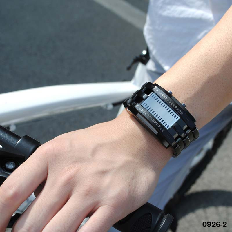 Miniatura 2 de 0926-2 RELOJ NEGRO SKMEI BINARIO GRANDE