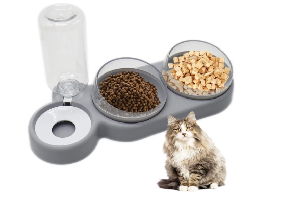 Miniatura 3 de Tazones para gatos 3 en 1