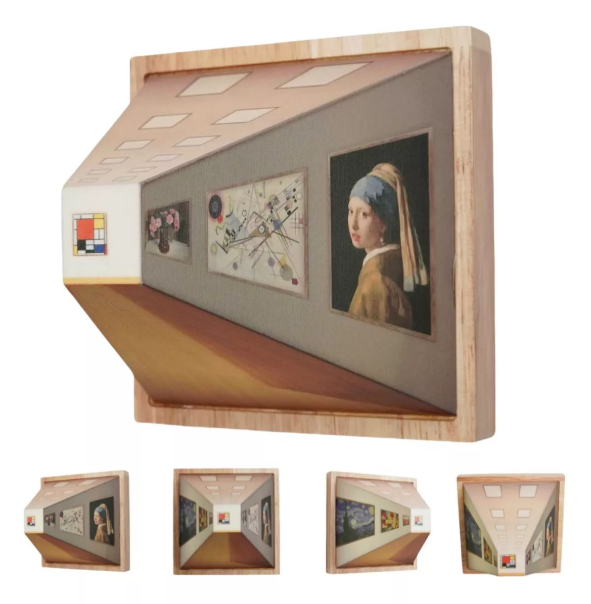 Lampara Cuadro de Pared con Luz 3D