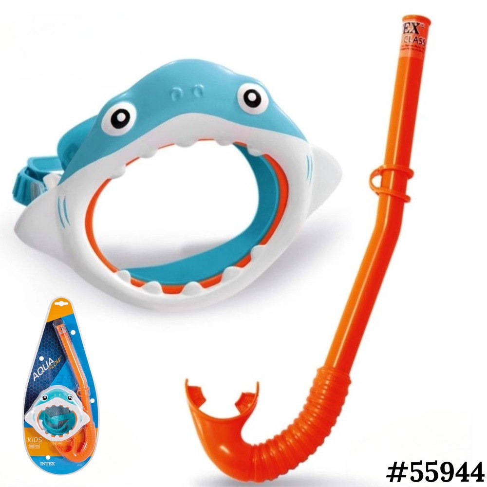 Miniatura 2 de Kit De Buceo Intex Snorkel Careta Tiburo