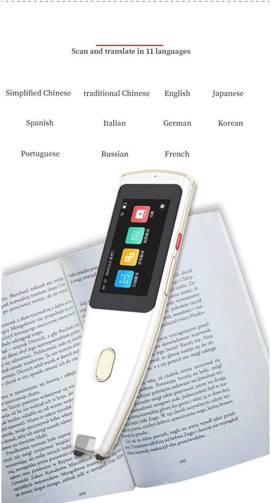 Bolígrafo Traductor Inteligente