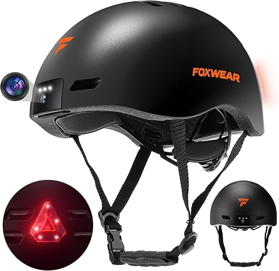 Miniatura 4 de Casco Ciclista Con Cámara Grabadora