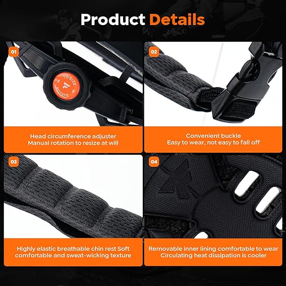 Casco Ciclista Con Cámara Grabadora