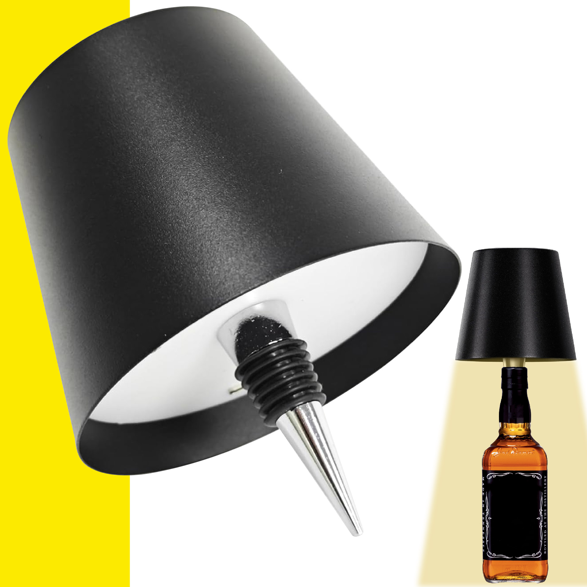 Miniatura 7 de Lampara Led Tactil Tapón Para Botella