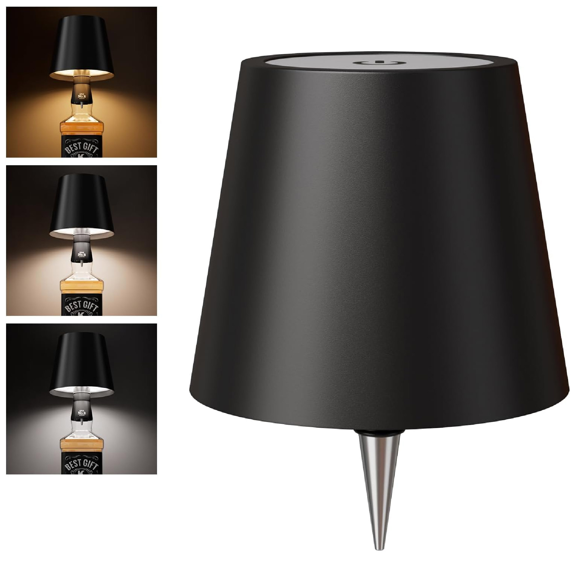 Miniatura 4 de Lampara Led Tactil Tapón Para Botella