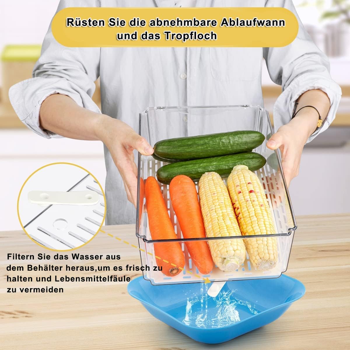 Miniatura 4 de Set Organizadores Para Refrigerador X7