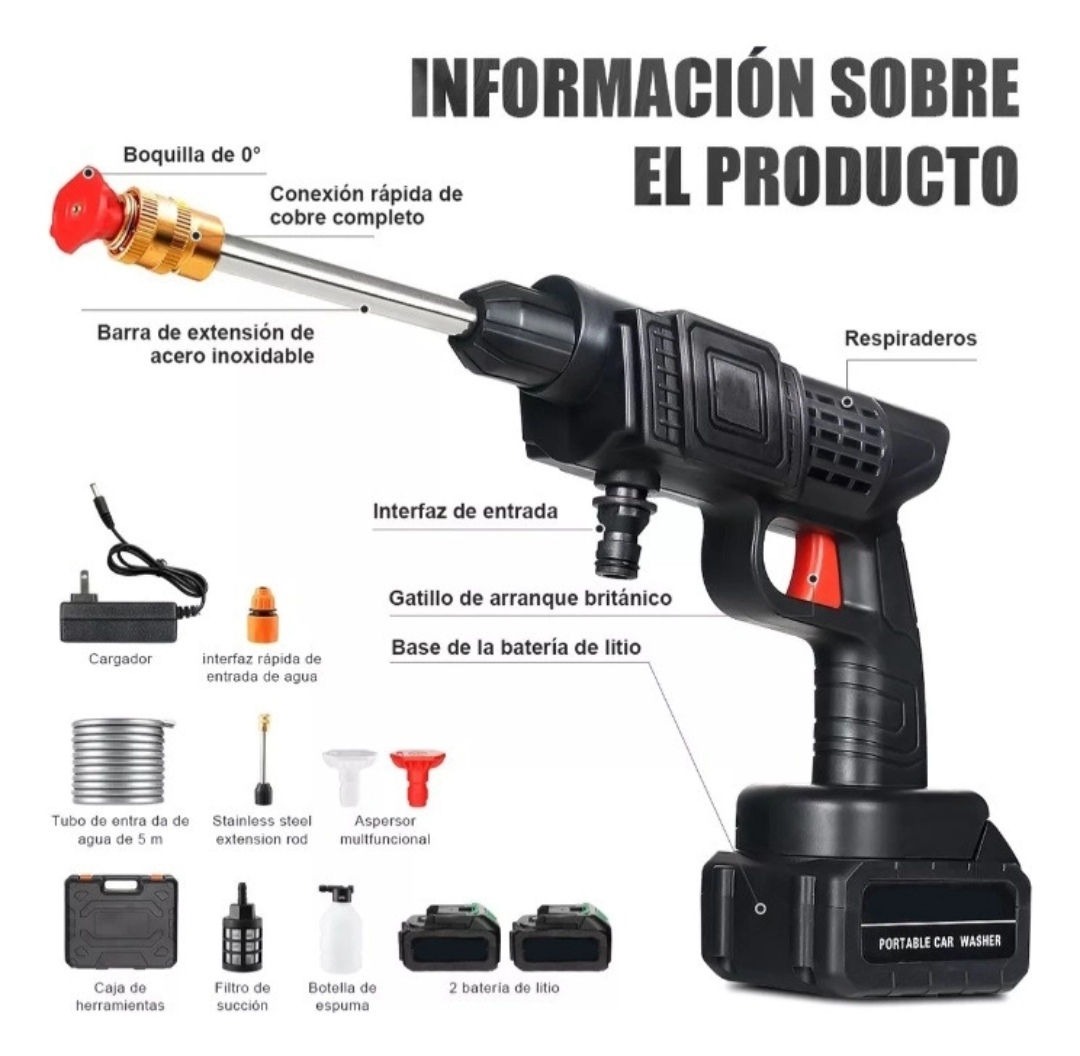 Hidrolavadora casera Potente
