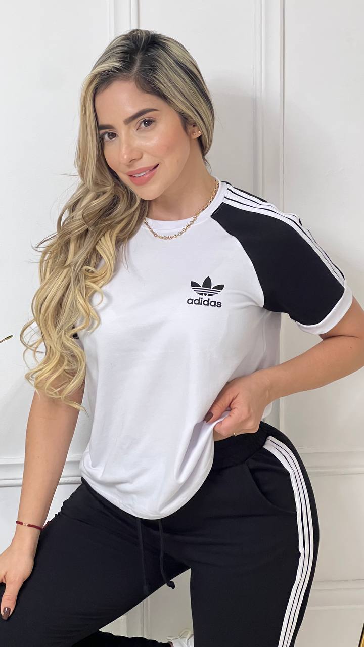 Conjunto manga rangla adidas Ref: 2266