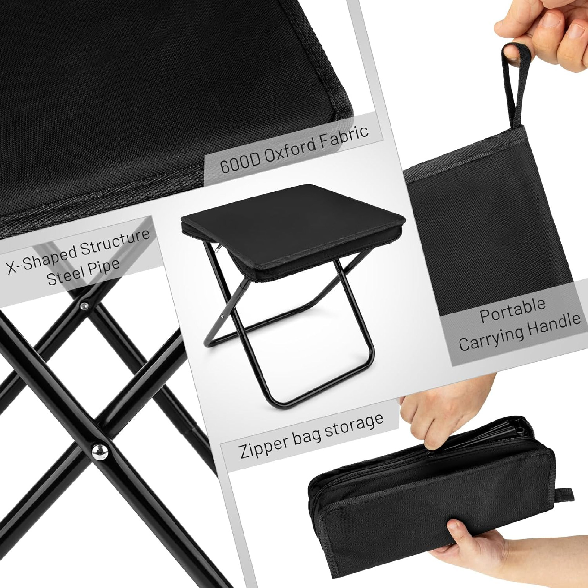 Miniatura 4 de Silla Plegable Portátil Camping Estuche