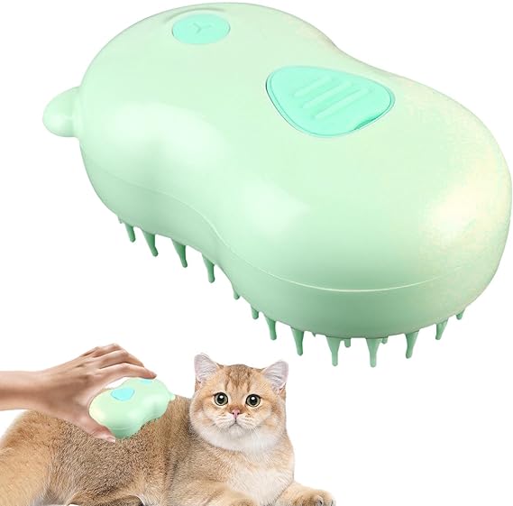 Cepillo Para Mascotas A Vapor 3 En 1