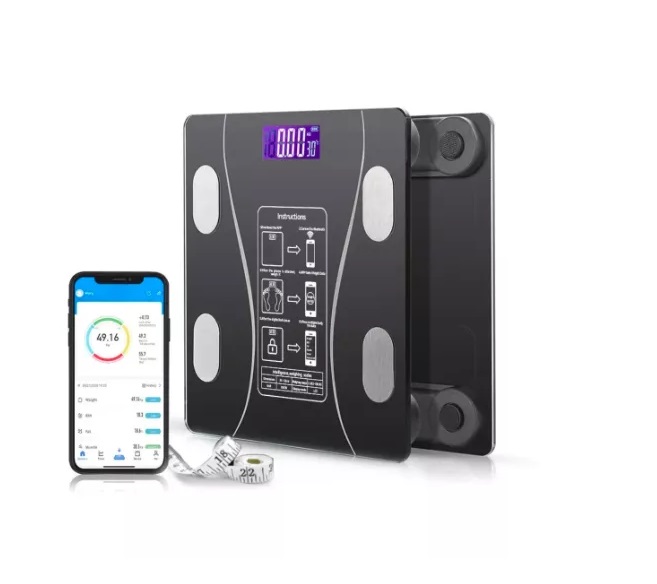 Miniatura 2 de Pesa Balanza Inteligente Bluetooth Grasa