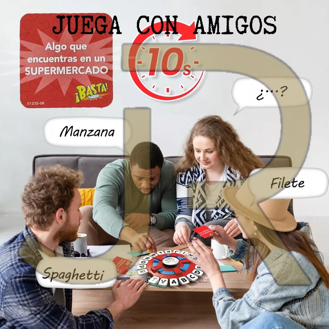 Juego De Mesa Basta Interactivo Español