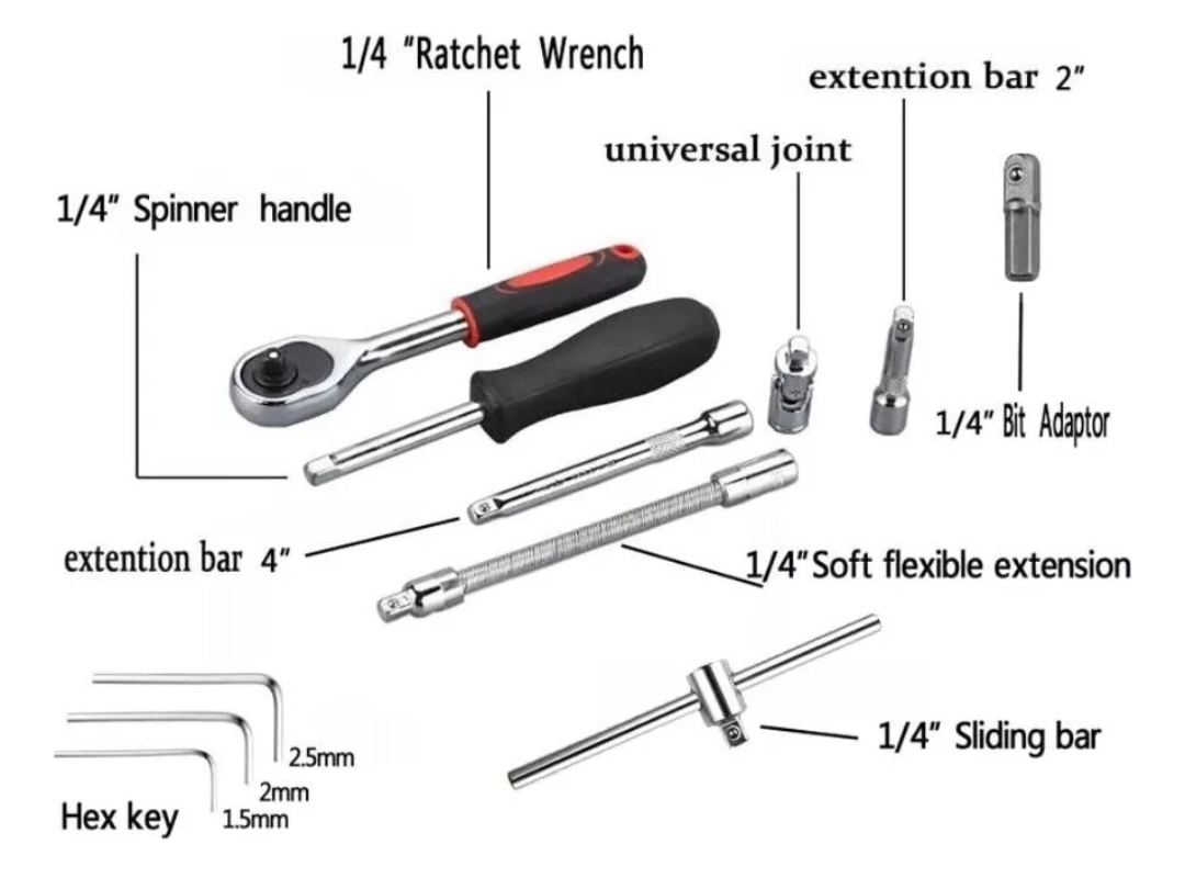 Miniatura 3 de Juego de herramientas 46 piezas