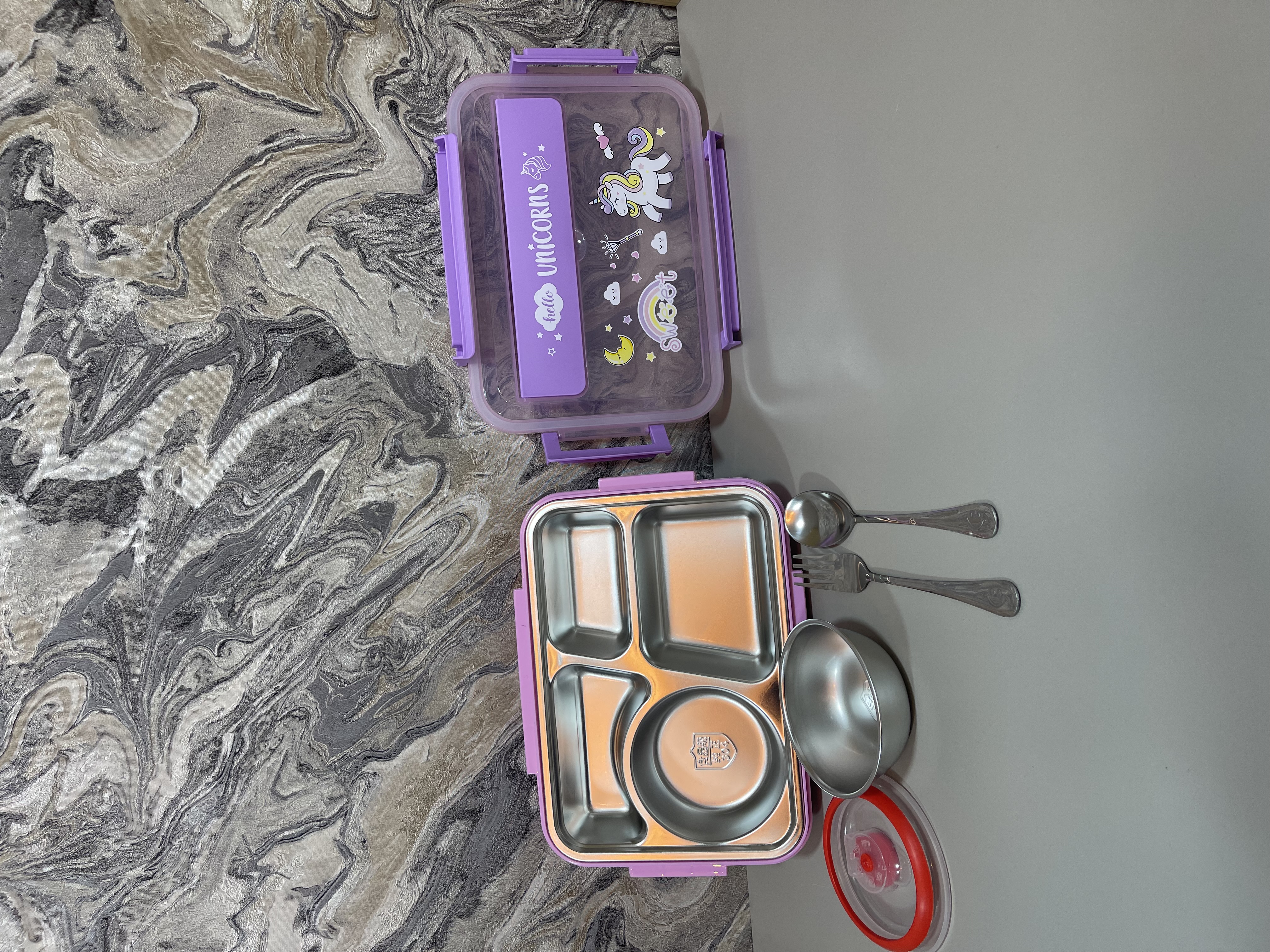 Miniatura 4 de Lonchera metálica de niña