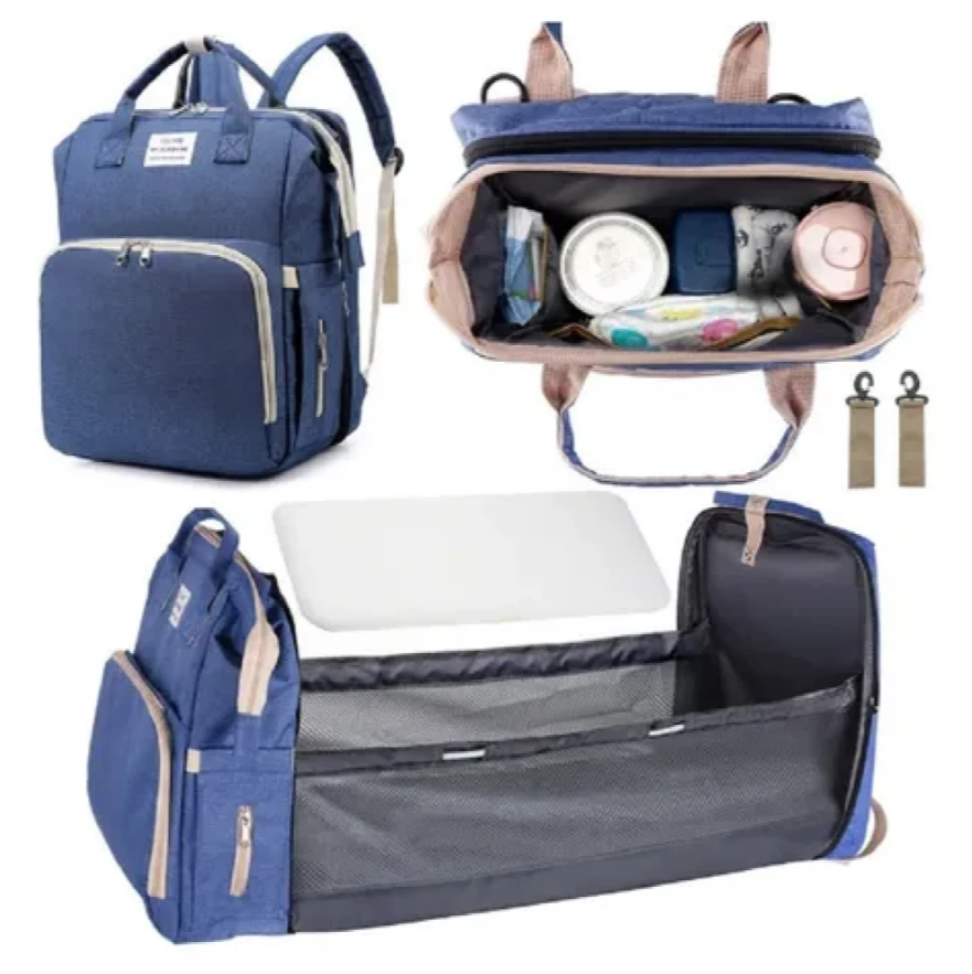 Pañalera Multifuncional Cambiador Bebe