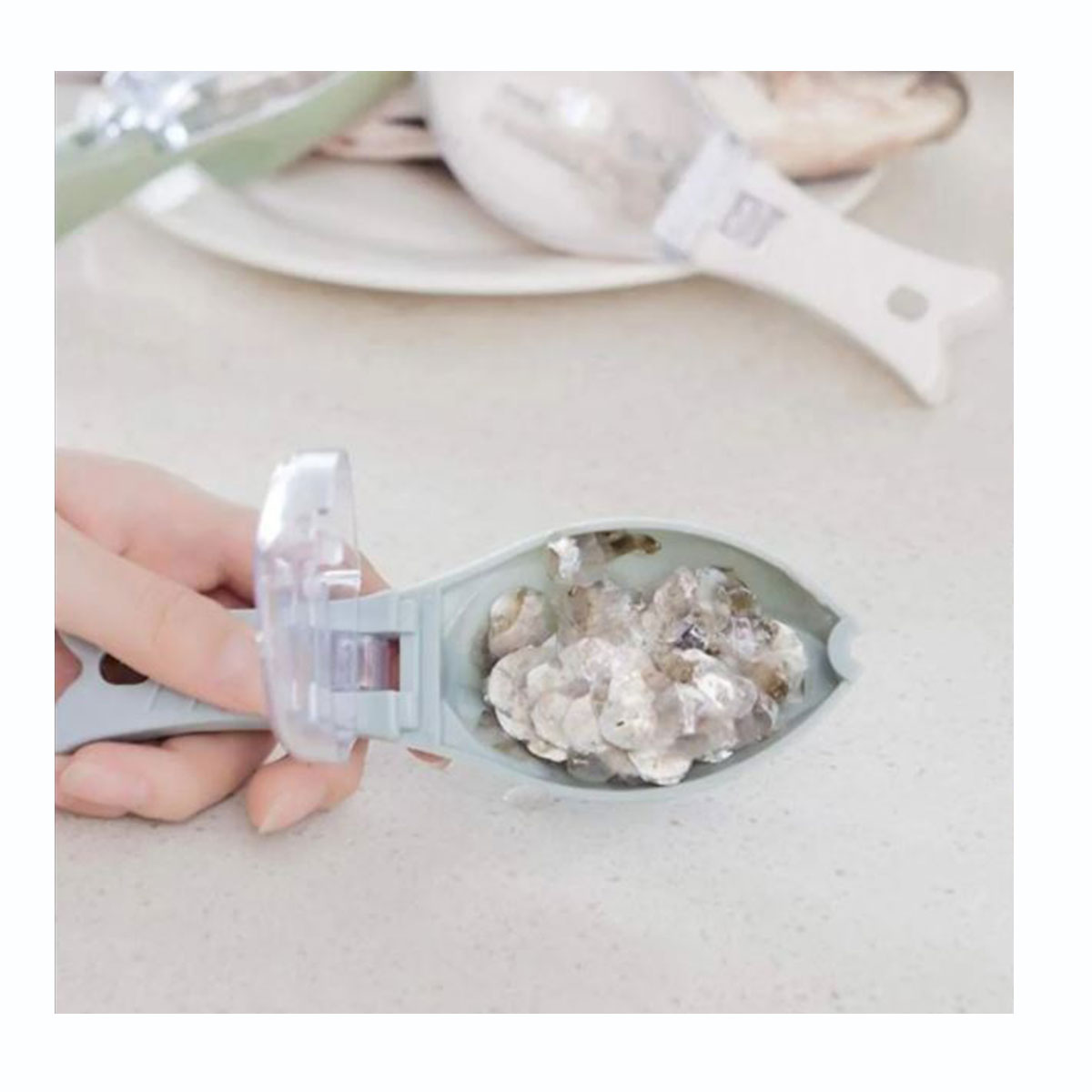 Miniatura 3 de Descamador Pescado Con Deposito