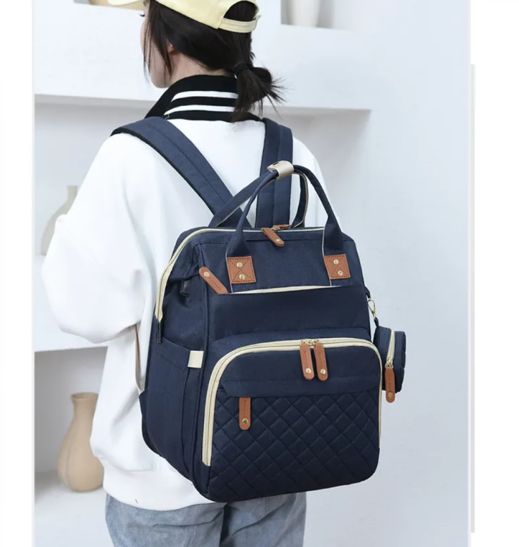 Miniatura 2 de Pañalera Morral Mochila Con Bolsillos