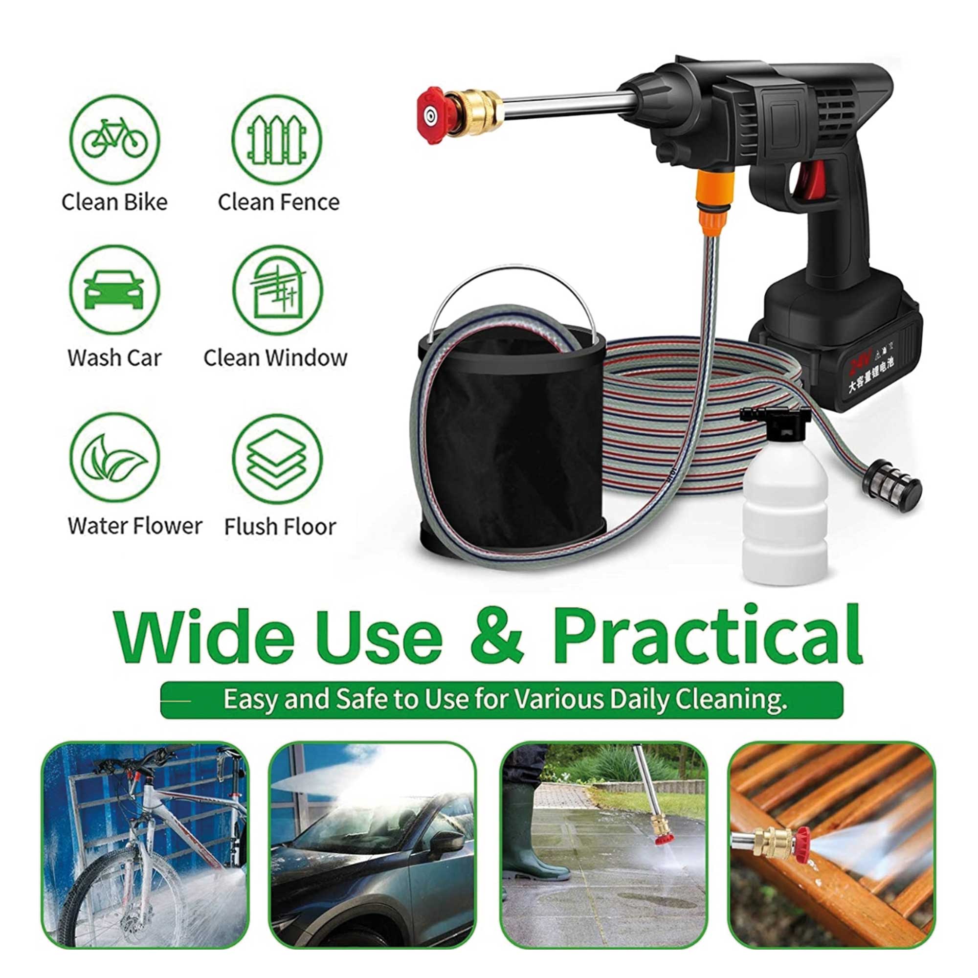 Miniatura 4 de Hidrolavadora Portatil  (2) Baterías