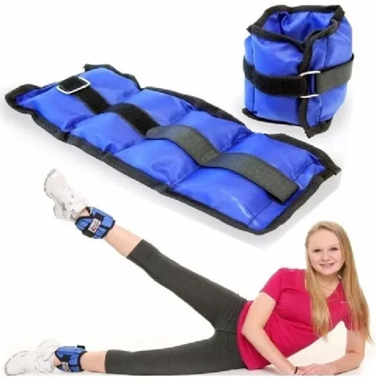 Miniatura 3 de Pesas Tobilleras 5kg 10 Libras Kit 2 Pes