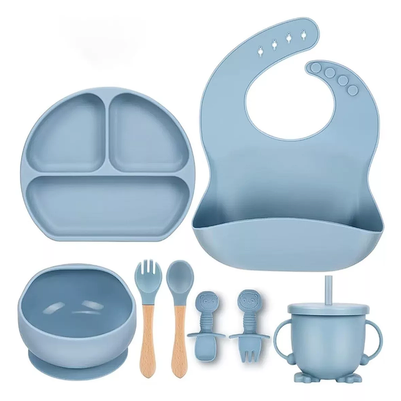 Vajilla silicona para bebé