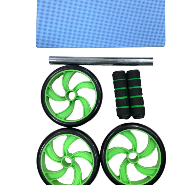 Miniatura 3 de Rueda Abdominal Triple Rodillo Ejercicio