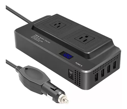 Miniatura 3 de Inversor De Corriente Para Auto 200W
