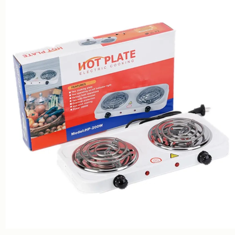 Estufa Eléctrica 2 Puestos 5 Niveles