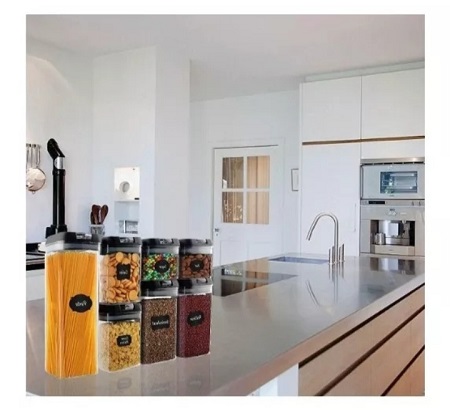 Miniatura 10 de SET DE 7 CONTENEDORES PARA COCINA