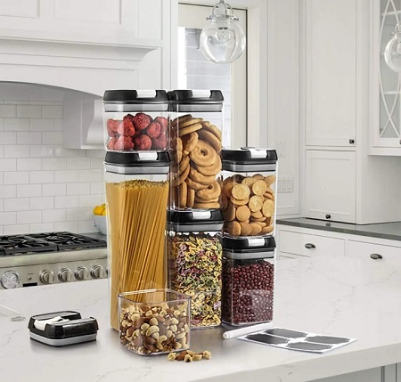 Miniatura 7 de SET DE 7 CONTENEDORES PARA COCINA