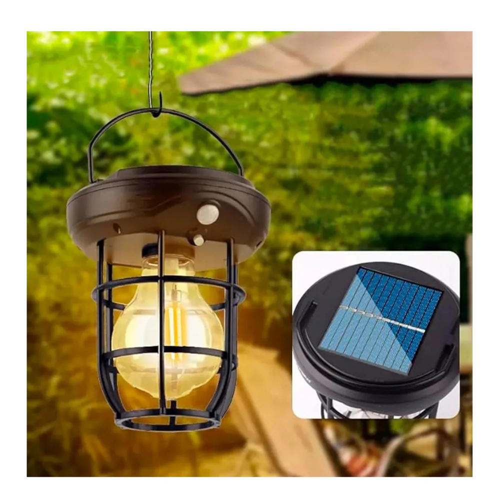 Miniatura 3 de Lampara Vintage Solar Led Sensor