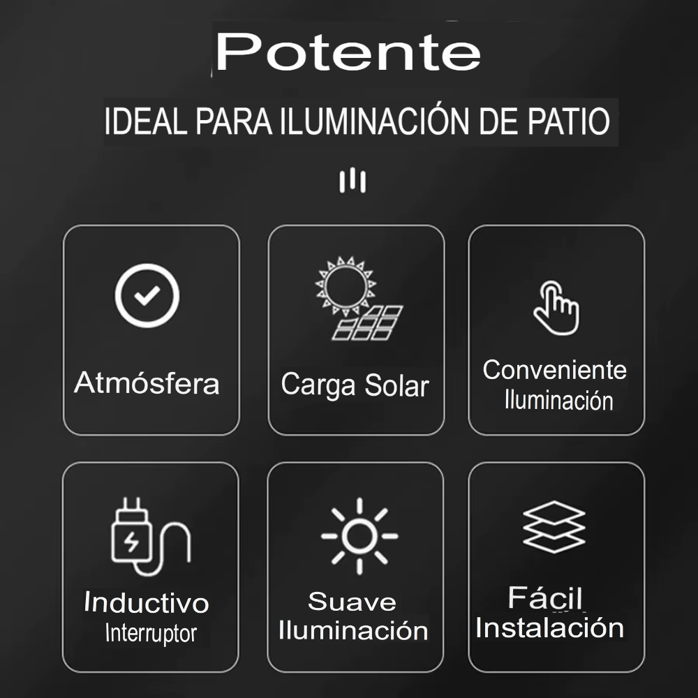 Miniatura 2 de Lampara Vintage Solar Led Sensor