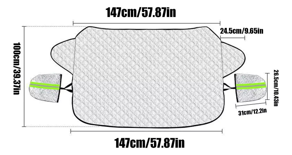 Miniatura 3 de Protector de Parabrisas y Espejos