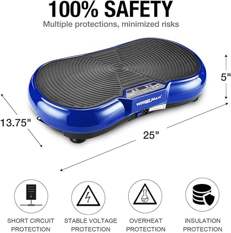 Miniatura 3 de Plataforma Vibratoria Fitness