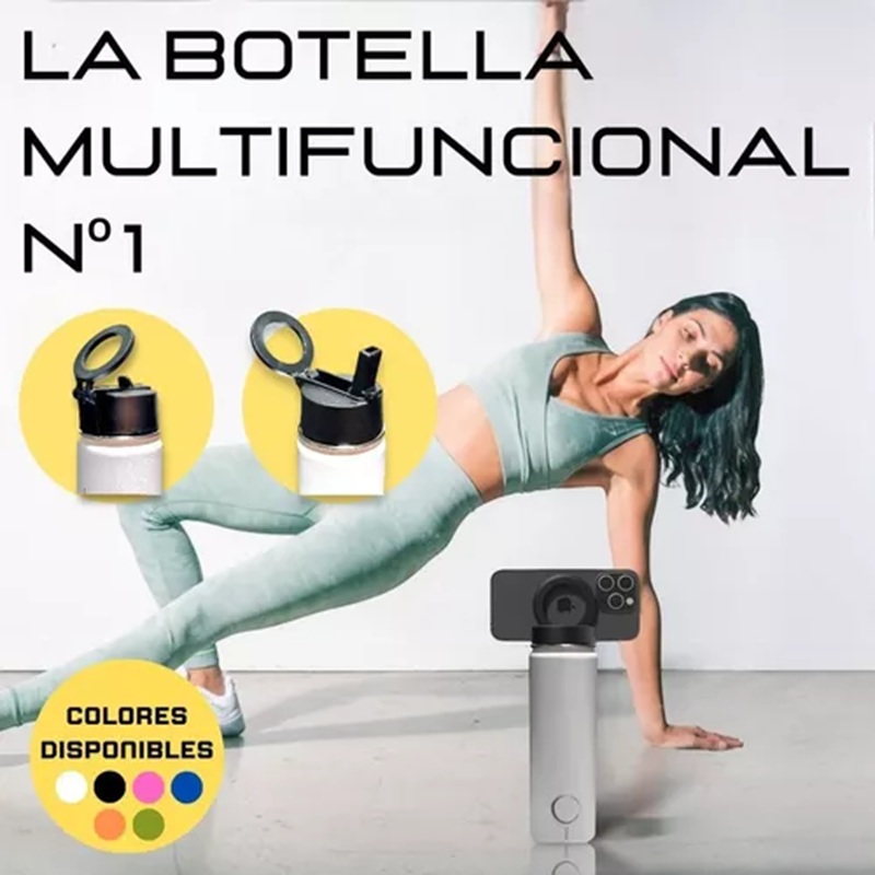 Miniatura 2 de Botella Térmica 2 en 1 con Soporte