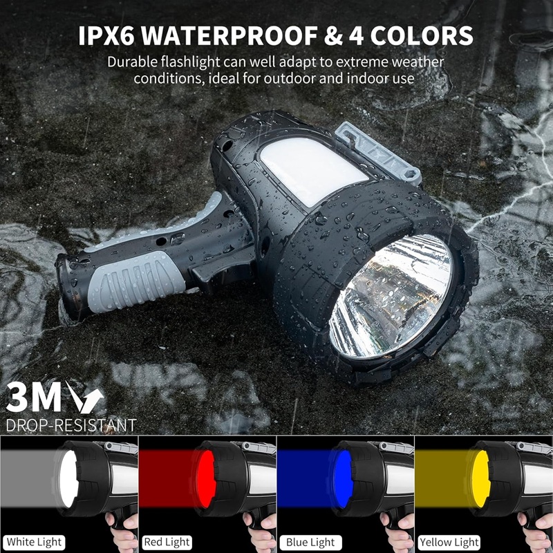 FOCO RECARGABLE 900.000 LÚMENES