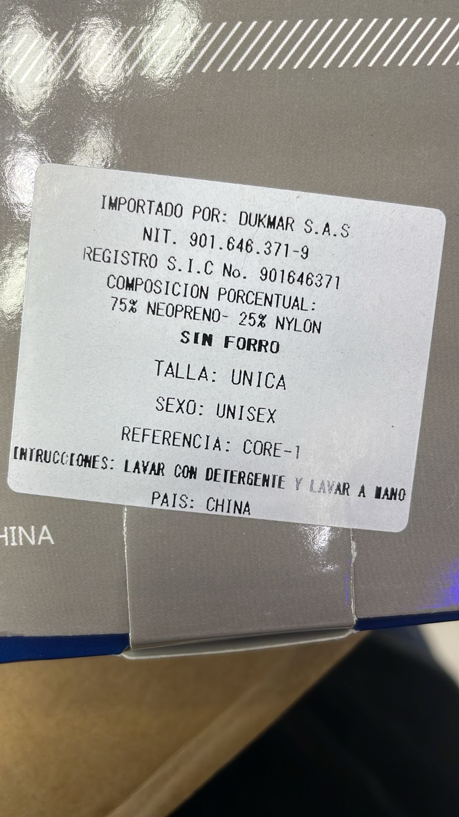 Rodillera deportiva soporte gel