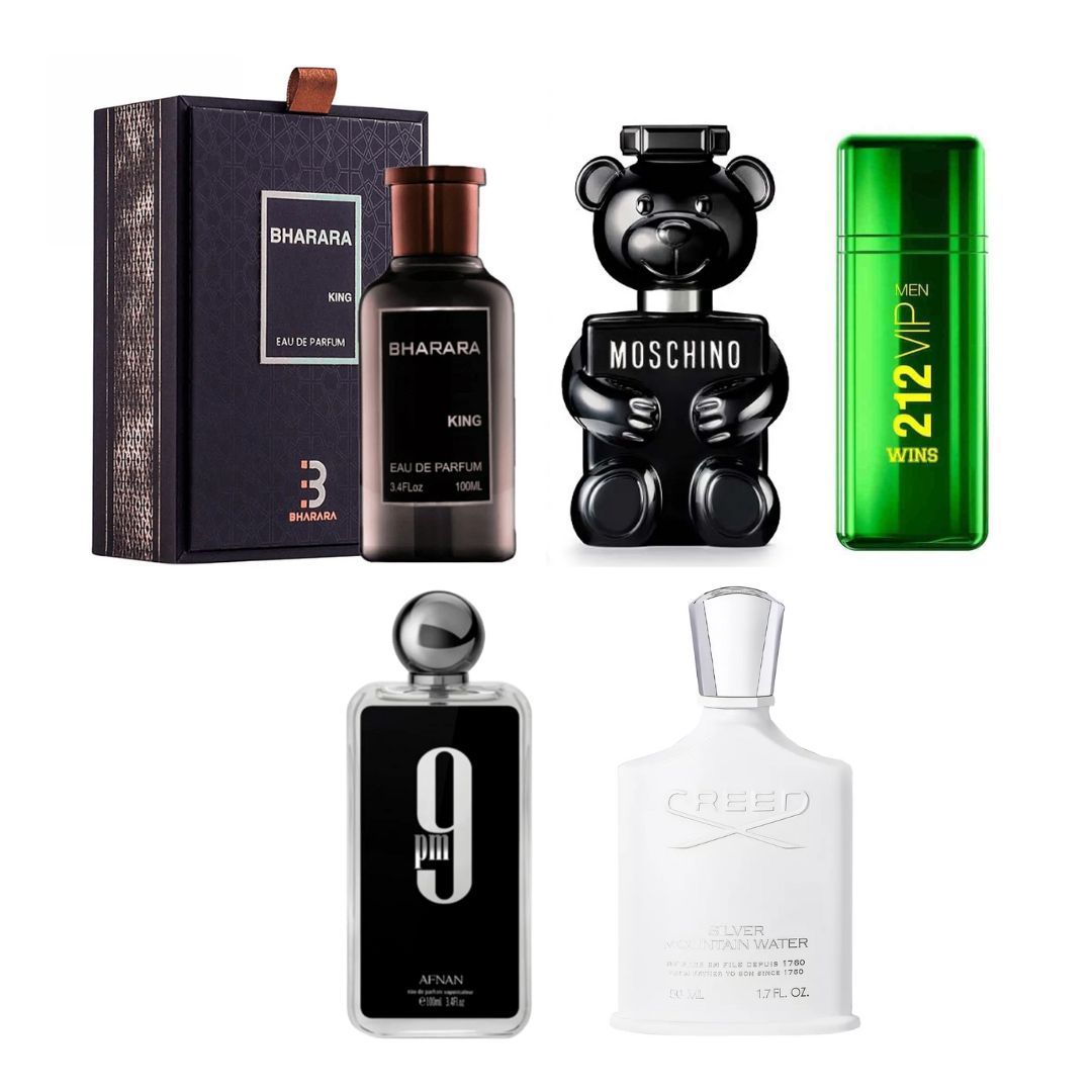 KIT 5 PERFUMES OFERTA ESPECIAL