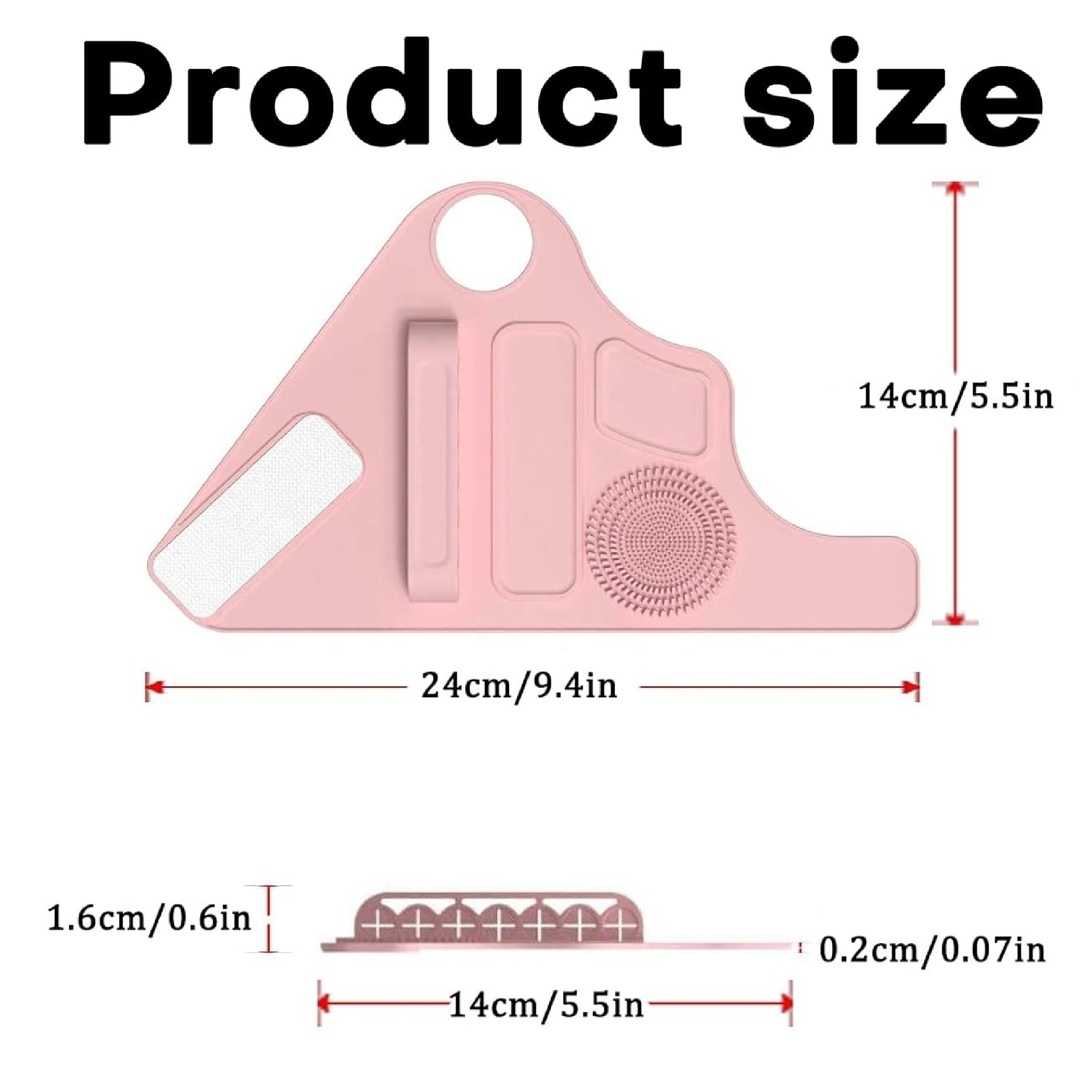 Vista 2 de Pulsera Soporte Brochas Maquillaje Mano