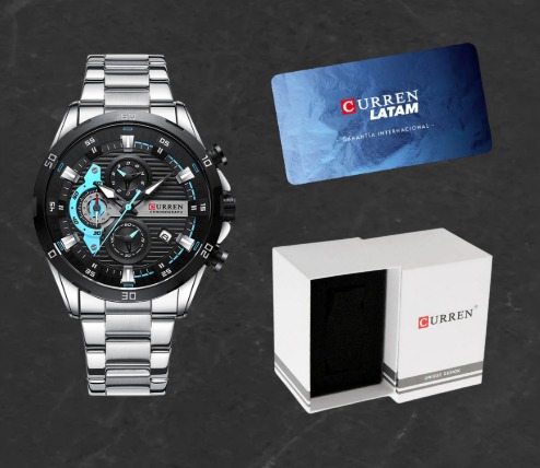 Reloj Curren 8402 MÁS Tarjet de Garantía