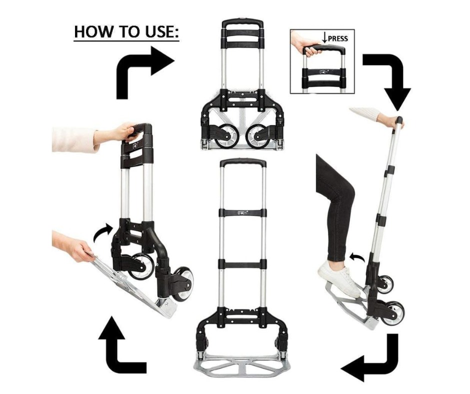 Miniatura 4 de Carreta Carretilla Zorra Plegable Multi