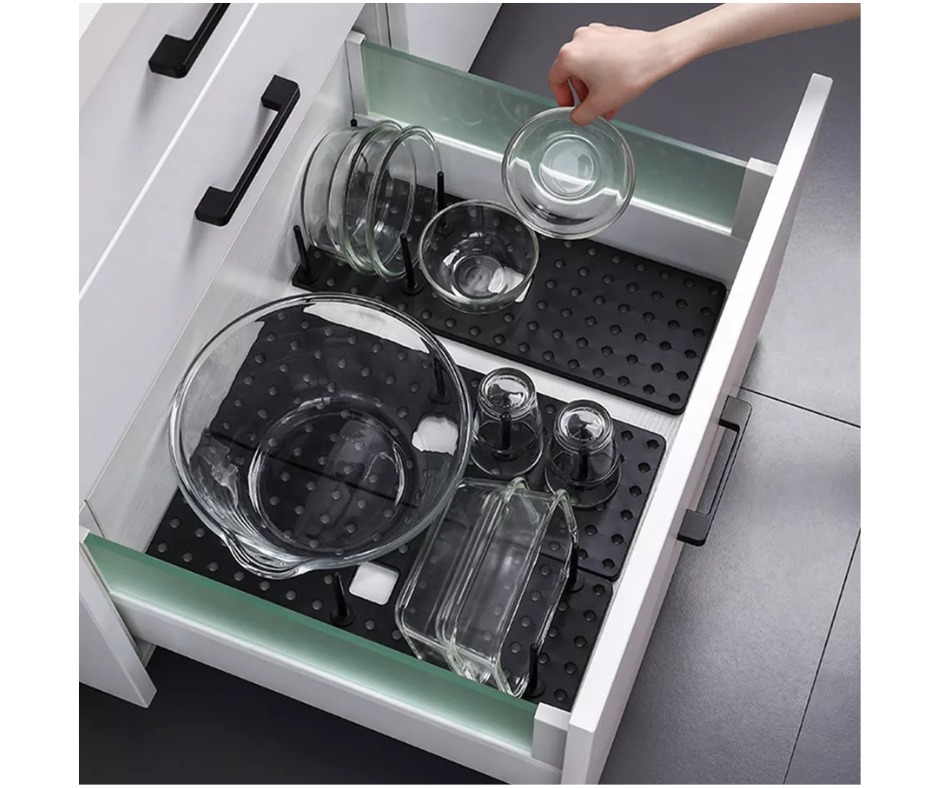 Escurridor Retráctil Cocina Bandeja Orga