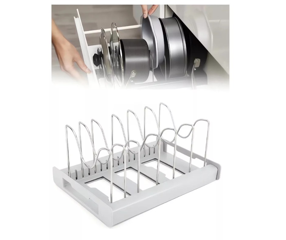 Organizador de Tapas y Ollas 🥘 | ¡Cocina Ordenada! 2