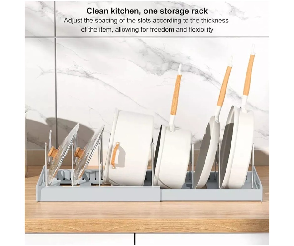 Organizador de Tapas y Ollas 🥘 | ¡Cocina Ordenada! 4