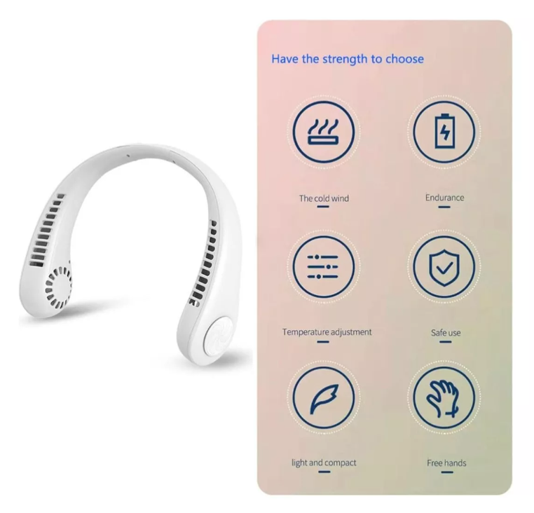 Miniatura 3 de Ventilador Portátil De Cuello