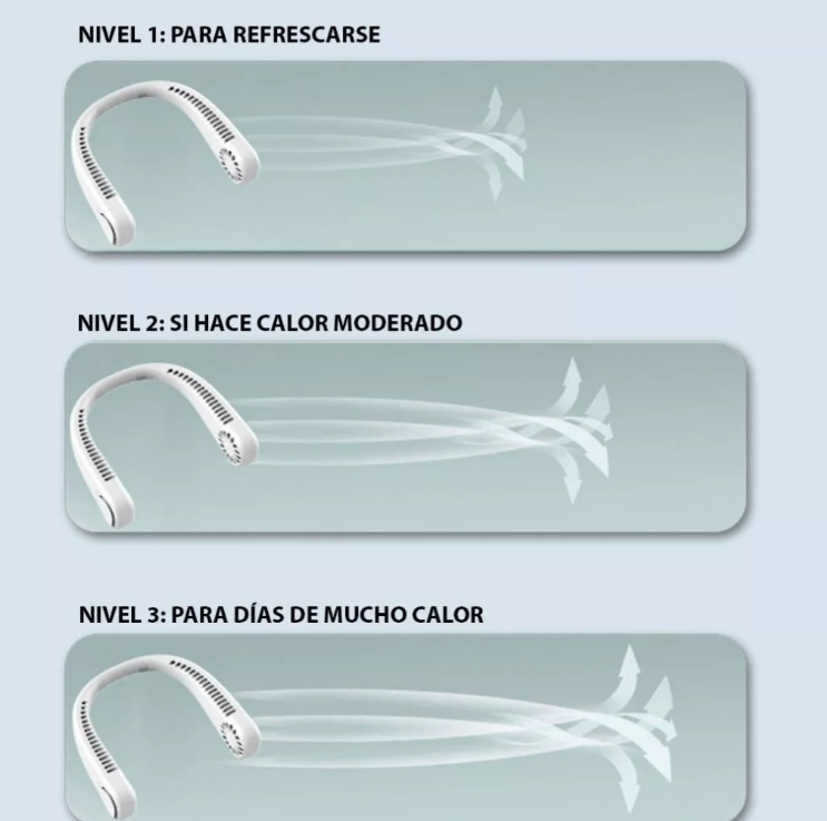 Miniatura 2 de Ventilador Portátil De Cuello